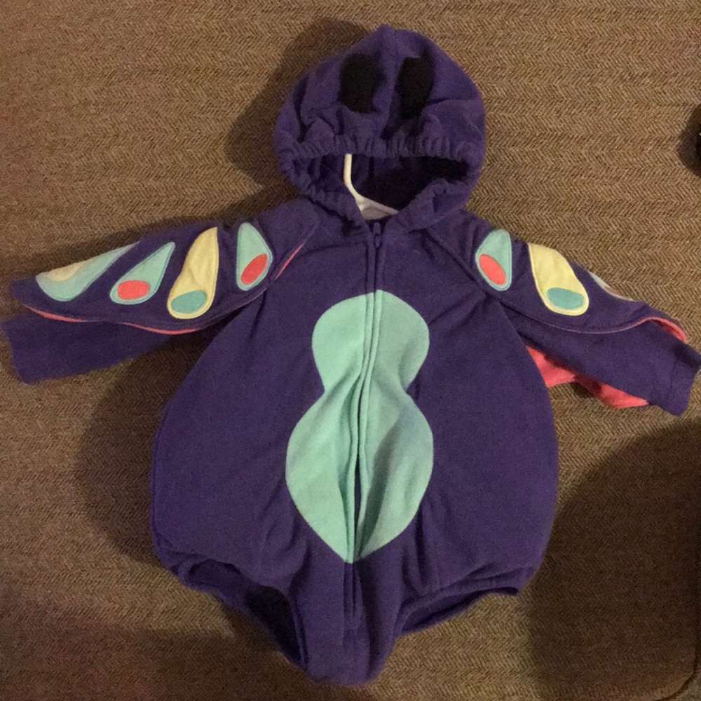 3-6 month butterfly costume with long sleeve